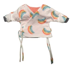 Baby Panther szivárványos átlapolós