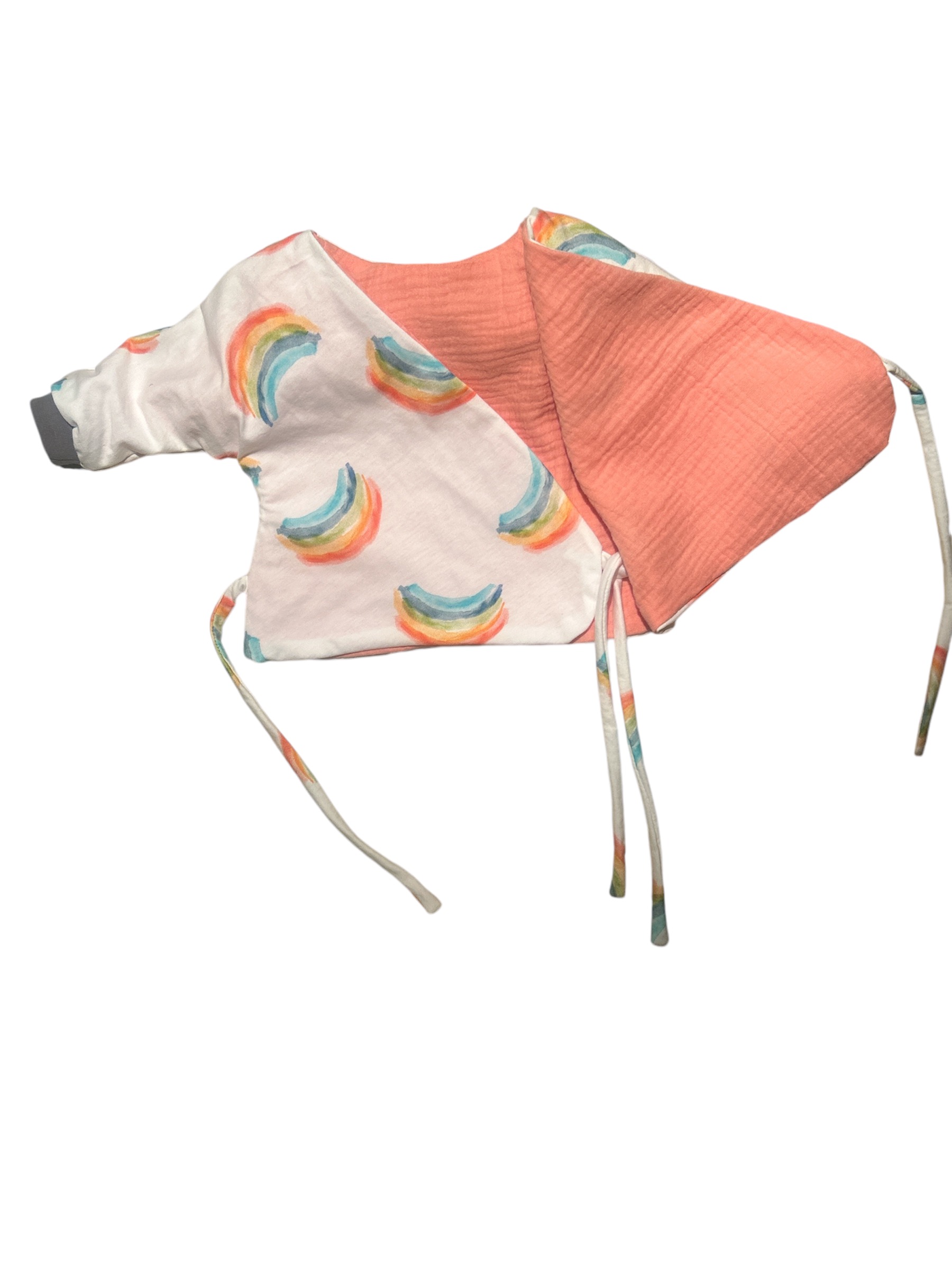 Baby Panther szivárványos átlapolós