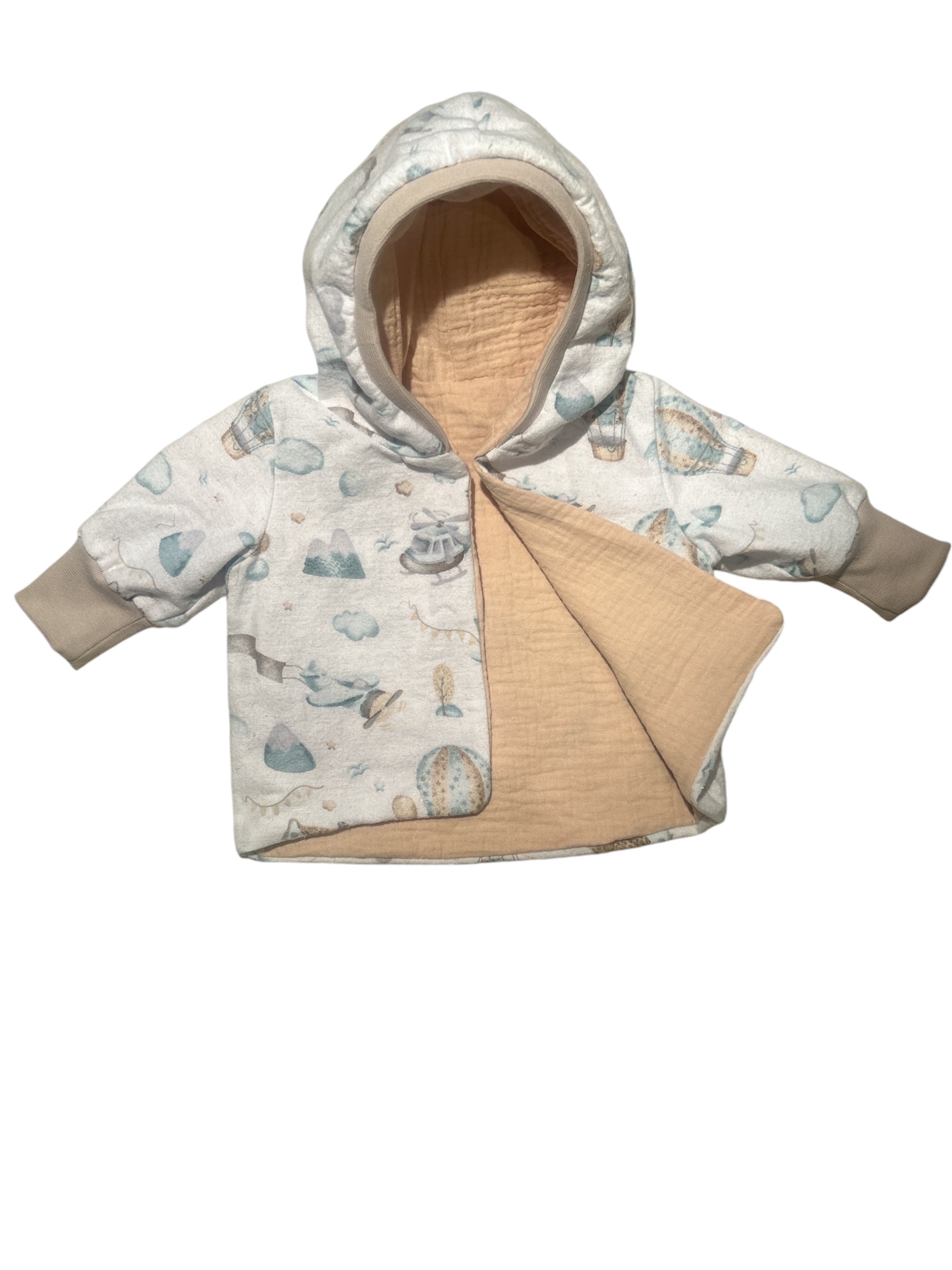 Baby Panther hőlégballonos kabát